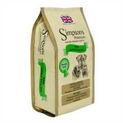 Simpsons Premium Adult Dry Dog Food - Lamb & Brown Rice